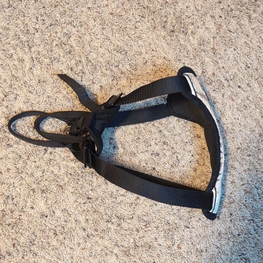 Top Paw® Mesh Comfort Dog Harness Reflective Gray SZ Large - Picture 7 of 9